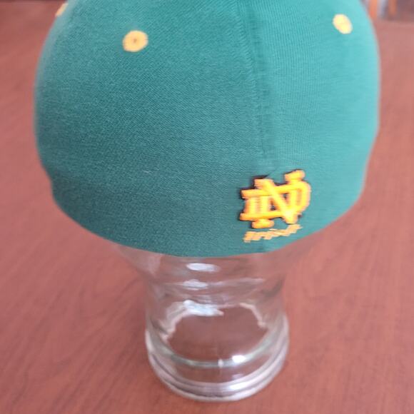 Notre Dame Fighting Irish Hat Men Green Zephyr NCAA Size M-L - Picture 5 of 13